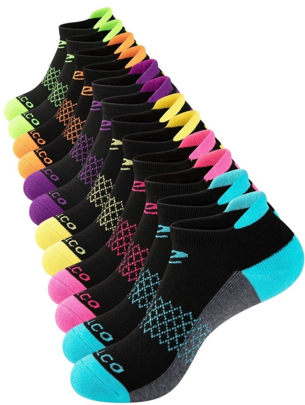 Set Of 10 Pairs Unisex